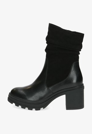 Caprice, Plateaustøvletter - black comb