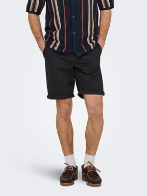 Only & Sons ONSSAUL NORMAL GESCHNITTEN  - Shorts - black