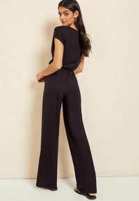 Friends Like These WIDE LEG WRAP STYLE SUMMER  REGULAR FIT - Mono - black
