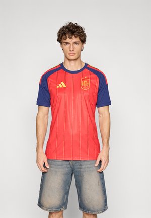 adidas Performance SPAIN 26 HOME - Valsts izlases komandas apģērbs - vivid red
