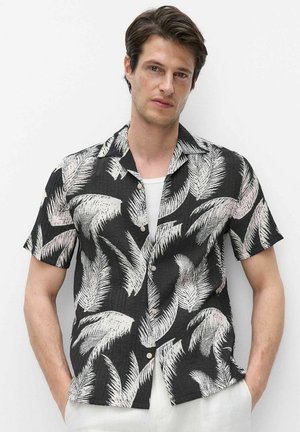 Bläck, DOUGLAS PRINT SHIRT - Chemise - black print