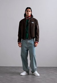 MOSCHINO CAPOSPALLA LUNGO - Μπουφάν τύπου bomber - fantasia marrone