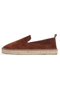 Non sélectionné, red brown suede