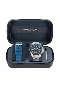 Nautica KOH MAY BAY - Käekell - silver tone