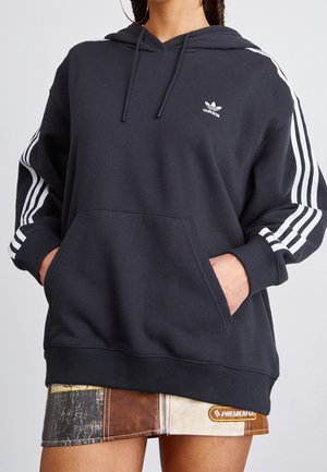 Jersey con capucha - black