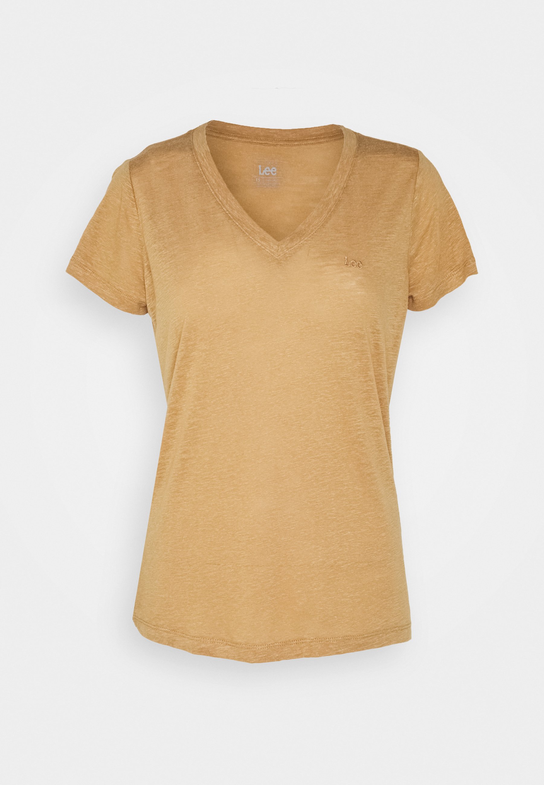 T-shirt basic - tobacco brown 