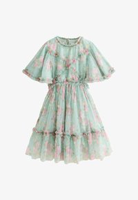 Ikke valgt, sage green floral
