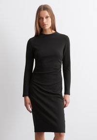 Marc O'Polo SHAPED AUS INTERLOCK-QUALITÄT - Etuikleid - black
