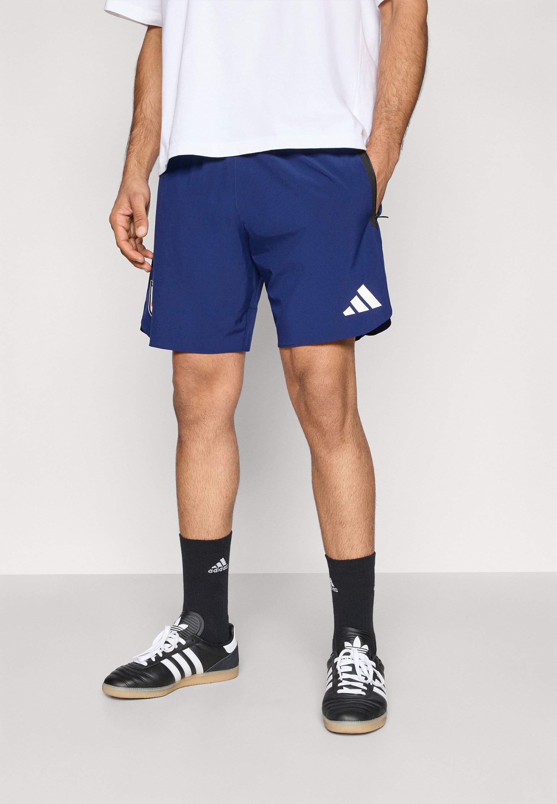 adidas gazelle silver green womens Superstar White Mesh Shorts (Pink & Blue) – Superstar Clothing