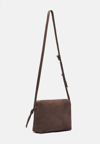 Zign LEATHER - Skulderveske - dark brown