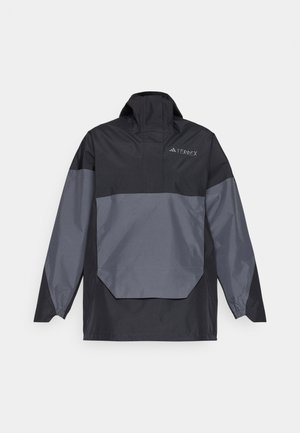 Adidas Terrex ANORAK - Veste imperméable - black/carbon