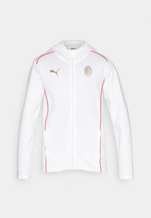 Puma, AC MILAN CASUALS HOODED JACKET - Squadra - white/red