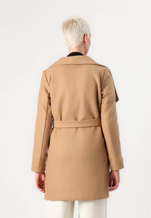 VICOOLEY COLLAR BELT COAT - Short coat - tigers eye3