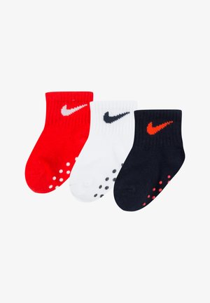 CORE GRIPPER UNISEX 3 PACK - Nogavice - university red