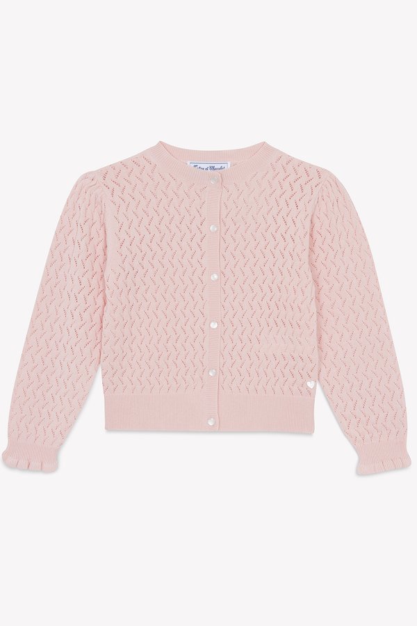 CARDIGAN - Cardigan - rose ancien3