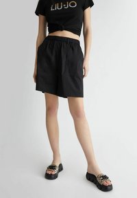 Liu Jo Jeans STRETCH - Shorts - black