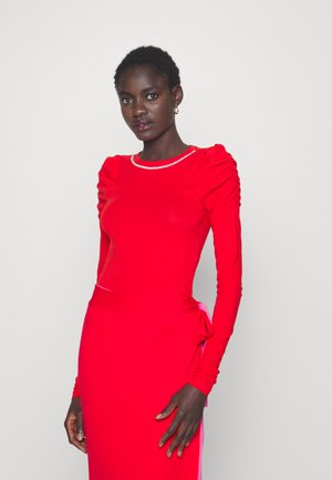 ONLY Tall ONLZALA PUFF - Μπλούζα με μακριά μανίκια - high risk red