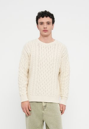 CABLE CREW - Pullover - cream