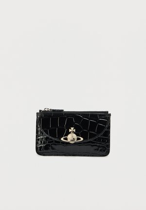 HALF MOON CARD HOLDER - Portemonnee - black