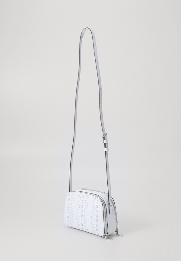 SERENA POINTELLE DOUBLE ZIP DOME CROSSBODY - Cross body bag - taro milk3