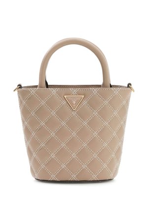 GIULLY GESTEPPTE MINI-BUCKET - Handtas - beige