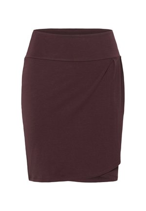 Kaffe, KAPENNY PLEAT SKIRT - Jupe crayon - fudge