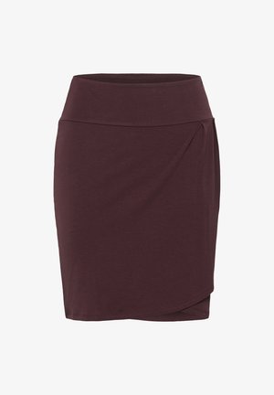 Kaffe, KAPENNY PLEAT SKIRT - Jupe crayon - fudge