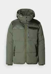 HOODED JACKET - Vinterjacka - thyme