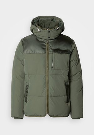 Scotch & Soda HOODED JACKET - Winter jacket - thyme