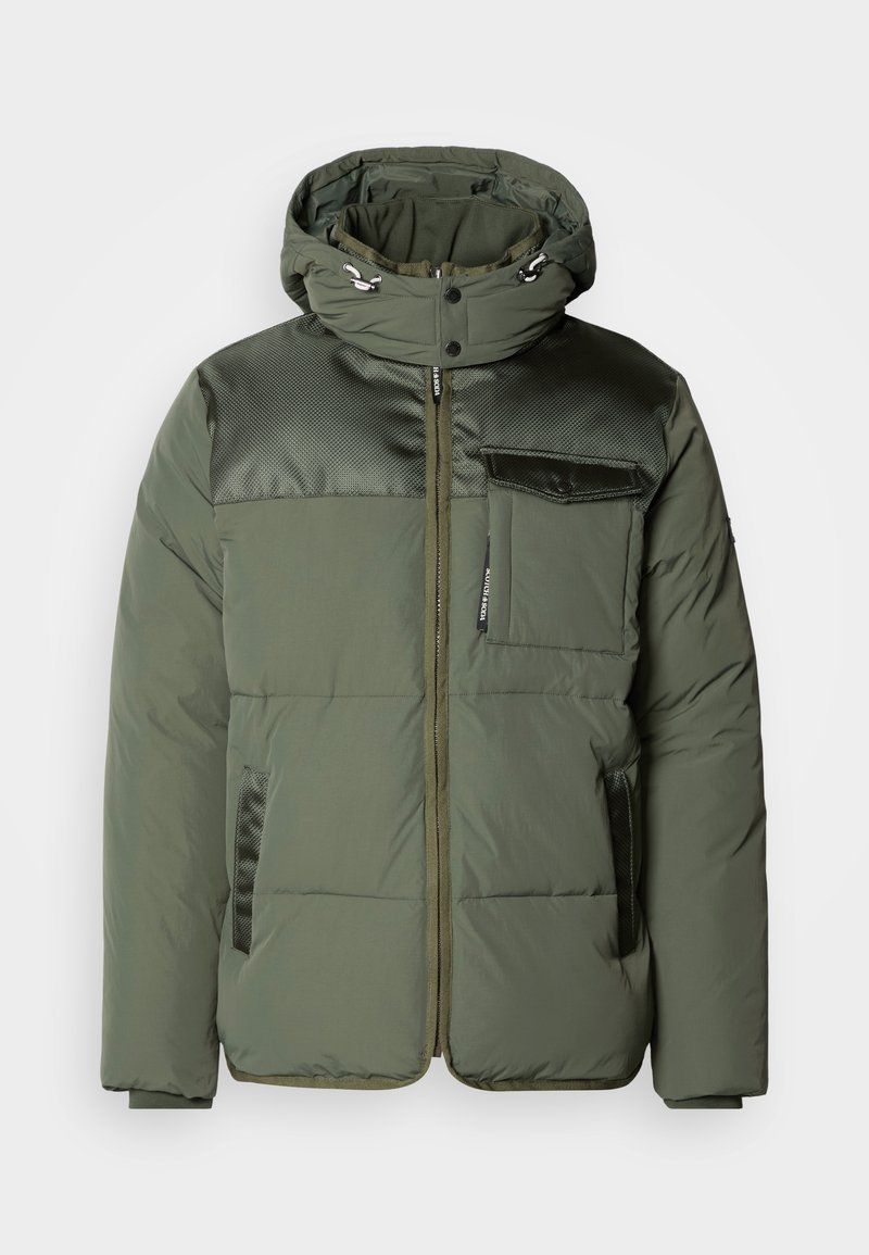 Scotch & Soda Winterjas kaki