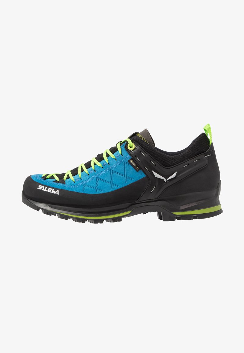 Salewa MS MTN TRAINER 2 GTX - Sapatos de caminhada - blue danube/fluo green