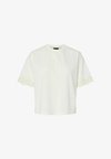 PCCHILLI SUMMER BRODERI - T-shirt imprimé - cloud dancer