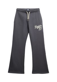 FLARE JOGGERS - Pantalon de survêtement - charcoal