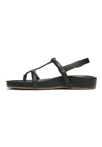 Unselected, black tumbled leather