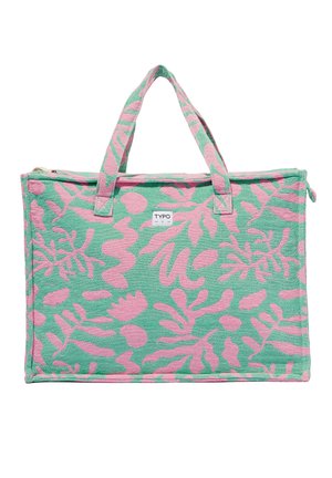 Fritzi aus Preußen Izzy Canvas Borsa shopper 45 cm zebra pink | sul