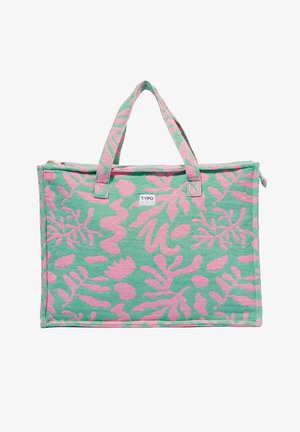 Fritzi aus Preußen Izzy Canvas Borsa shopper 45 cm zebra pink | sul Fritzi aus Preußen Izzy Canvas Borsa shopper 45 cm zebra pink | sul