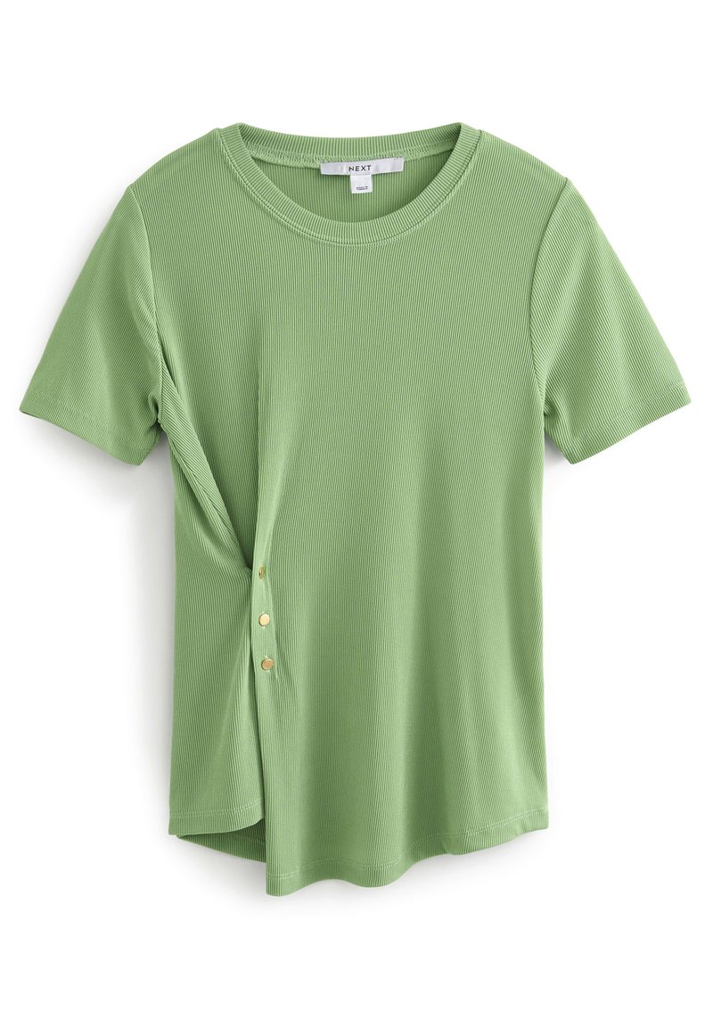 Next T-shirt print groen