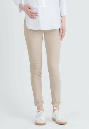 EBONY - SUPER COMFORTABLE SKINNY MATERNITY - Trousers - 119 beige