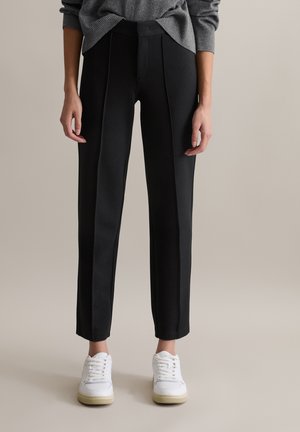 KOMPAKTER INTERLOCK-QUALITÄT - Broek - black