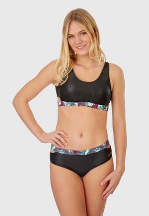 JUNGLE DREAM - Bikini - schwarz-bunt