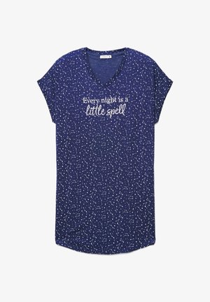 Terranova, T-SHIRT MAXI CON STAMPA COSTELLAZIONI E SCRITTA - Maglia del pigiama - var blu notte