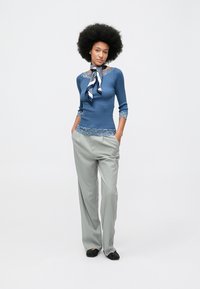 Rosemunde BEATHA BOAT NECK  - Hosszú ujjú felső - ensign blue