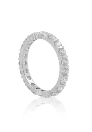MUAU Schmuck MÉMOIRE RING DIAMANT 1.50CT. - Ring - weißgoldfarben