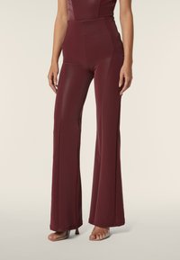 Freddy SUPER FLARE IN LUCIDA - Pantaloni - tawny port