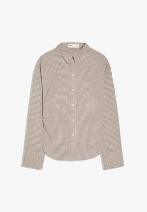 Bershka, FITTED LONG SLEEVE SHIRT - Blúzka so zapínaním na gombíky - pink