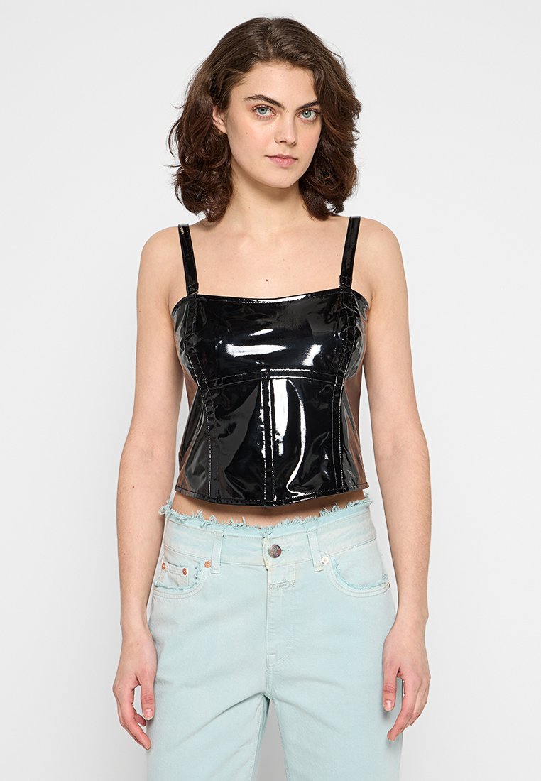 PATRIZIA PEPE Top zwart PATRIZIA PEPE Top zwart