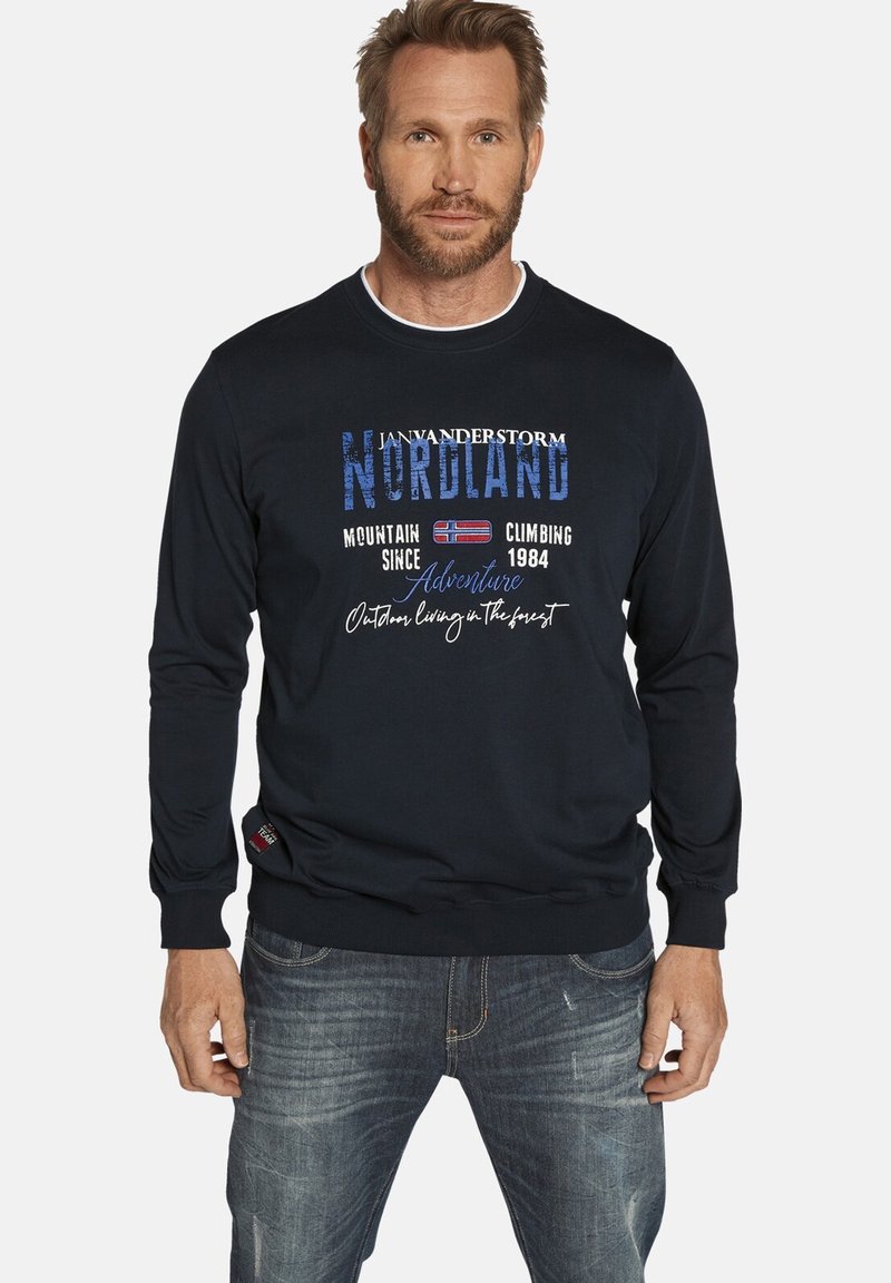Jan Vanderstorm DOPPELPACK BOTU - Sweatshirt - petrol dunkelblau