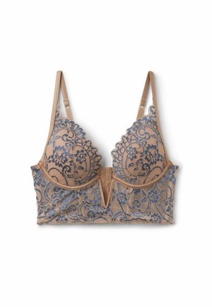 Tezenis, ROMANTIC BLOOM - Corset - blue
