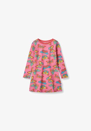 Småfolk, WITH BUTTERFLIES - Vestito di maglina - bubblegum