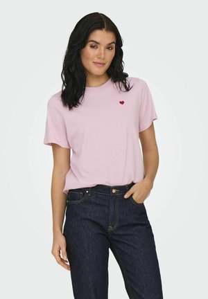 JDY JDYPISA - Tricou cu imprimeu - parfait pink